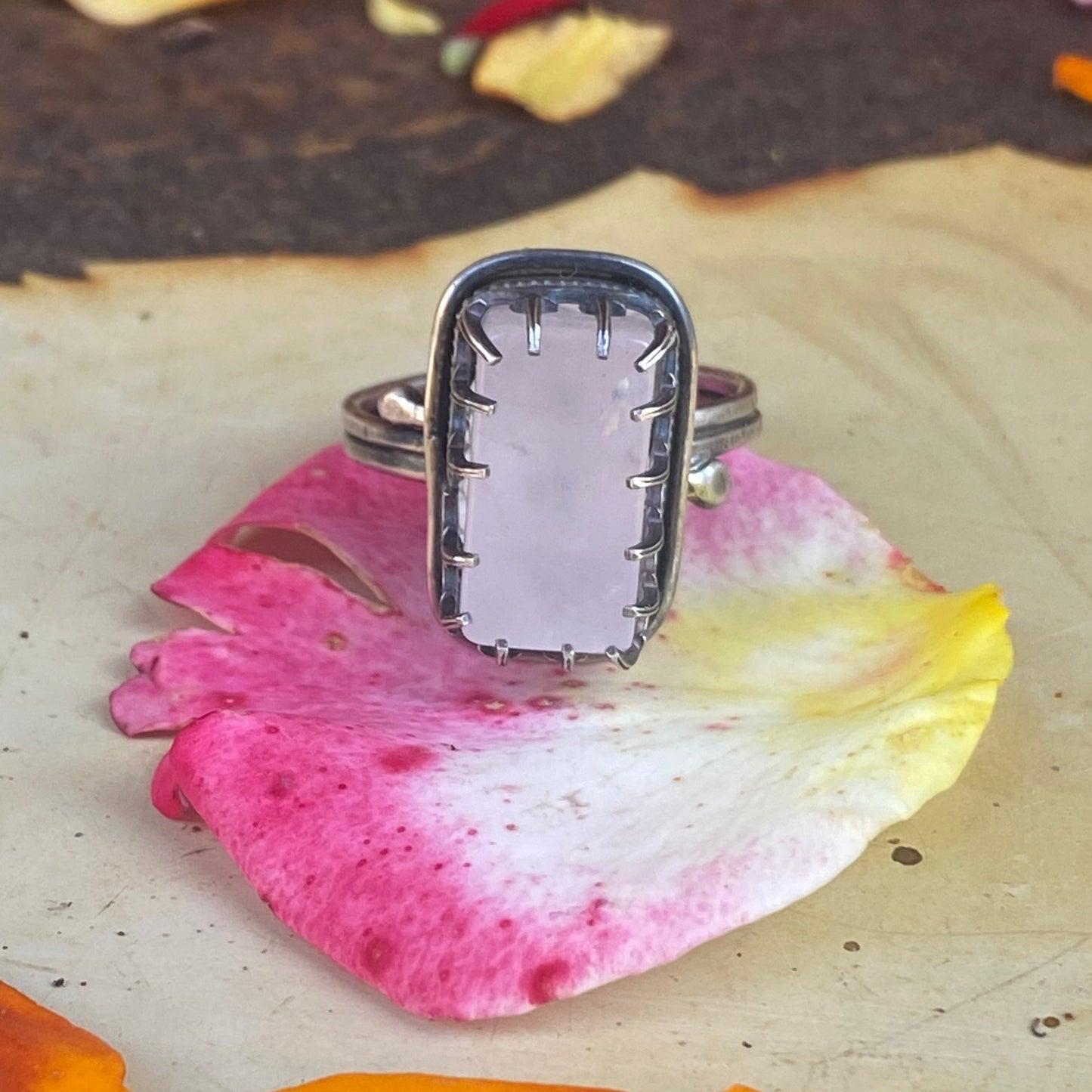 Rose Quartz Ring